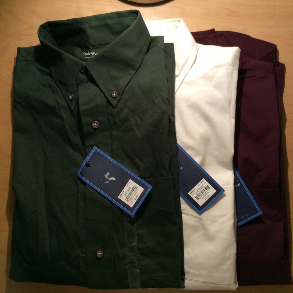 3 Men’s Long Sleeve Shirts